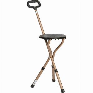 Enjoy 33 Discount on Gold and Black Folding Cane Seat