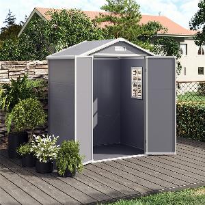 181CM Wide Plastic Garden Storage Shed