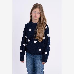 Molly Bracken Bénéficiez de 20% de réduction sur un pull à motif cœur en maille