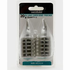 Get 17 Discount on Westlake Medium 20G Open Ended Feeder  Silver