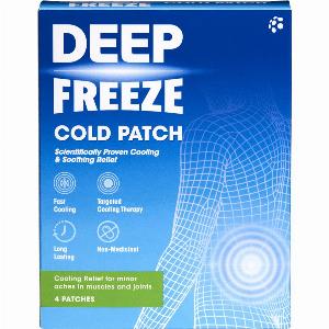 Enjoy 15 Discount on a Pack of 4 Deep Freeze Patches