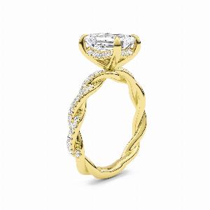Enjoy 21 Off ChiraTan LabCreated Diamond Engagement Ring in 10K Gold