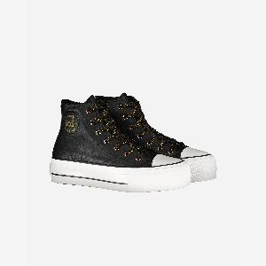 Mistral Stripes Plat Mid 20 W  Scarpe Sneakers  Donna  Nero