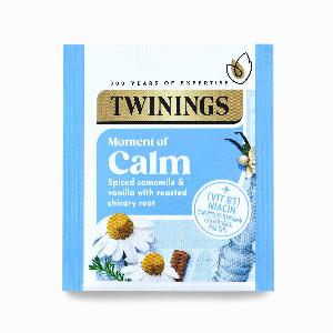 Twinings Superblends  Moments of Calm  Spiced Camomile  Vanilla  Flavoured Herbal Infusion  Added Niacin Vitamin B3  Health Tea Drink 4 x 20 Te