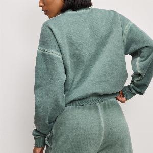 Good American Los Angeles CottonBlend Fleece Sweatshirt  XXL