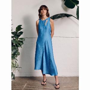 Enjoy 58 Discount on the Zelma Crinkle Sleeveless Dress