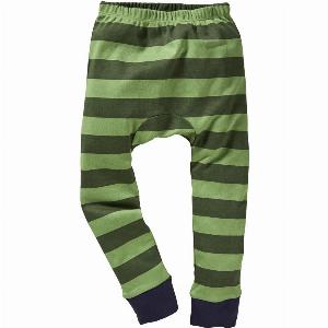 Sparen Sie 30 auf grüne gestreifte Kinderunterhosen aus BioBaumwolle Größe 8692