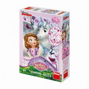 Dino Diamond Puzzle Sofia the First 200 Teile Puzzle Dino42216