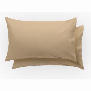 Lot de 2 taies d oreiller Celeste Chanvre