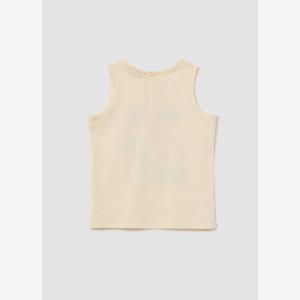 OVS Gelbes Baumwolltanktop Mit Grafik Für Säuglinge Junge Hellbeige Größe 3036