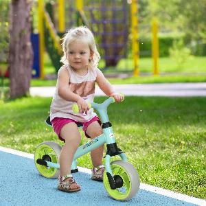 AIYAPLAY Bici Senza Pedali per Bambini max 4 Anni con Sella Regolabile in Acciaio PP PU e TPR 665x34x47 cm Aosom