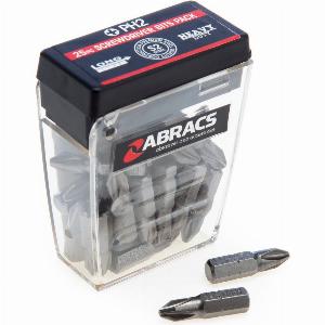 Abracs PH225 Expert Screwdriver Bit PH2  25mm Pack of 25