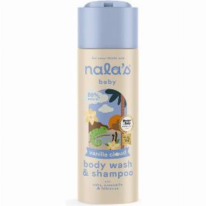 Debenhams Unisex Nalas Baby Body Wash  Shampoo Vanilla Cloud  Size 200ml