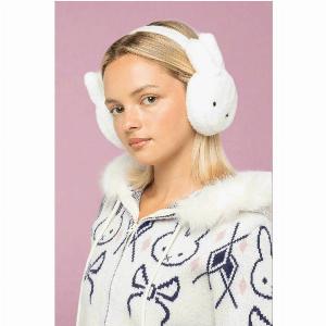 Enjoy 20 Discount on Daisy Street x Miffy Faux Fur Ear Muffs in White