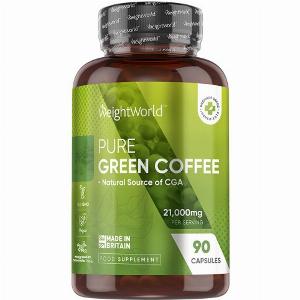 Green Coffee Pure  21000mg 90 Capsules  Made of Pure Green Coffee Bean Extract