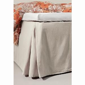 40 Rabatt auf HANNAH Bettbehang aus Hanfmischung 60 cm hoch