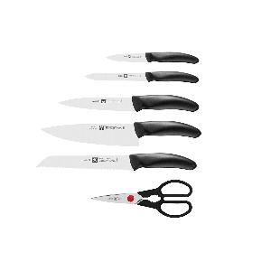 Réduction de 50  sur le set de couteaux ZWILLING Style 7 pièces gris anthracite