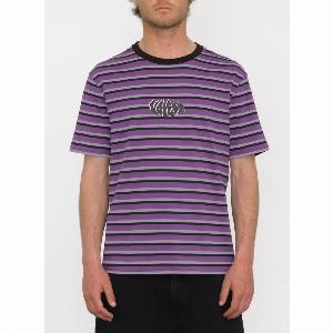 Volcom Tshirt Rayeah Stripe  DEEP PURPLE