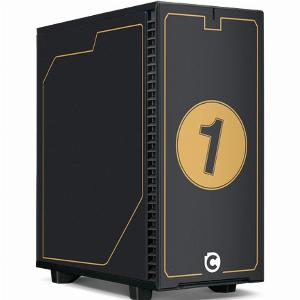 Legends 72 Intel Core i5 RTX 4070 SUPER Evolution Sim Racing PC  Black and Gold