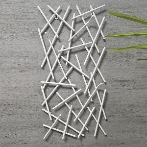 Enjoy 50 Discount on Corsicana White Small Metal Wall Coat Rack