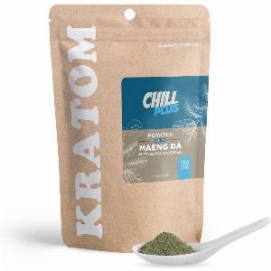 100g Kratom Powder  White Maeng Da  Chill Plus