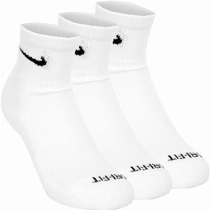 Nike Everyday Plus Cushioned Chaussettes De Tennisblanc Blanc