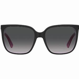 Love moschino mol044s designer sunglasses black dark grey shaded  gradient mol044807