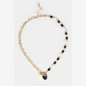 Collier En Or Avec Mélange De Pierres