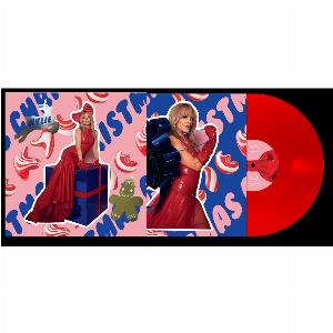 KYLIE MINOGUE Kylie Christmas Fully Wrapped transparent red vinyl PREORDER