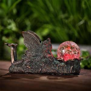 Enjoy 34 Discount Colourful Fairy Solar Garden Light  28cm by Bright Garden