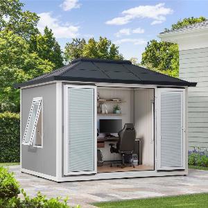 Get 10 Off BEYOND SHED 10x126 Backyard Office with Floors  Windows
