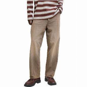 JackJones jeans baggy Alex gamba dritta marrone