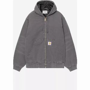 Carhartt Wip OG Active Jacket Graphite Stone Canvas grau