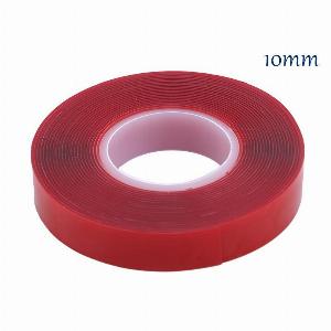 Nastro biadesivo trasparente resistente e senza cuciture con nucleo piccolo 10 mm