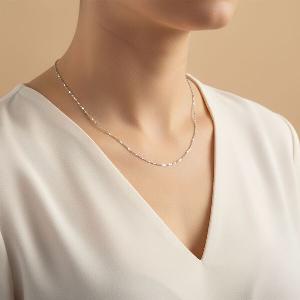 70 Rabatt auf rhodinierte 925 Silberkette Länge ca 45 cm