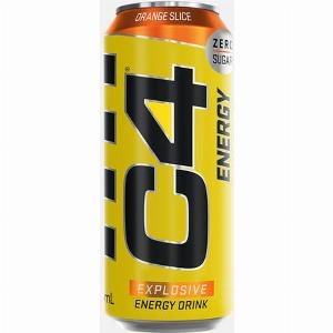 Boisson gazeuse C4 Original Carbonated Cellucor Orange Slice 500 ml 1 Canette