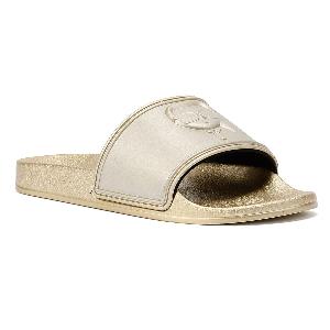 Karl Lagerfeld Kondo 20 Karl Nft Sandales Dorées Pour Femmes