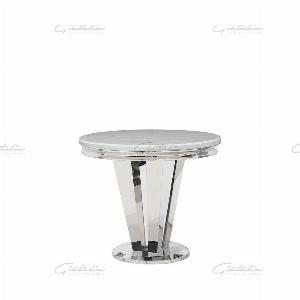 Get 46 Off Giatalia Riccardo 90cm White Round Marble Dining Table