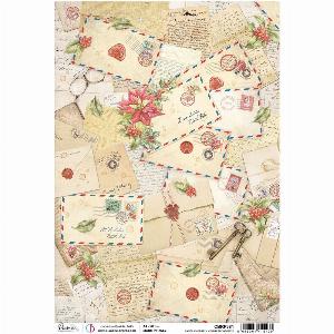 30 Rabatt auf die MotivStrohseide Weihnachtspost sichern