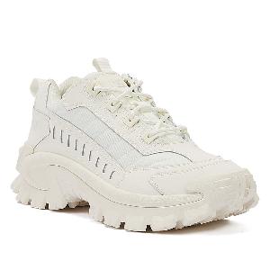 Cat Intruder White Sneakers