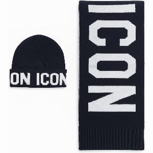MXM Fashion Sconto del 29% su set di icone cappello e sciarpa per bambini neri