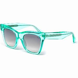 Laps Collection Woman ISABELLA 023LP 036GLS Outlet sunglasses Acetate Green Grey Oversize Antiglare Shaded