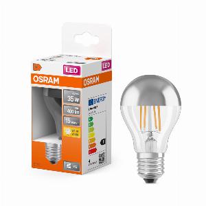 Lampadina LED OSRAM CLASSIC A Mirror 4W E27 Argento 400 lm 2700 K 11 di sconto