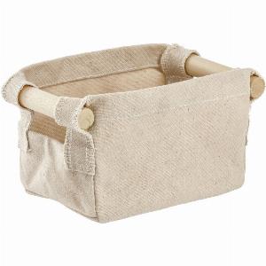 DekoKörbchen Benka 14x9x9 cm LxBxH natur rechteckig