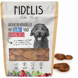 Chicken Burgers with Blue and Cranberries 100g