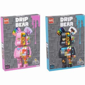 Block Tech Drip Bear Construction Set Styles Vary