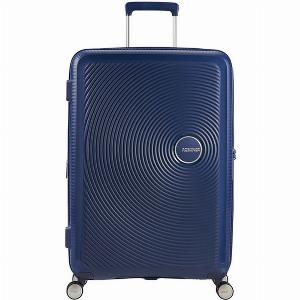 American Tourister Soundbox Trolley M 4R 67cm erweiterbar Midnight Navy