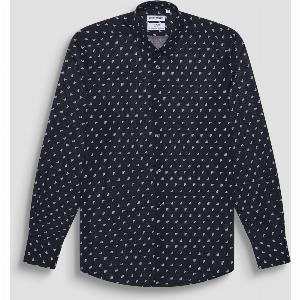 Camicia slim fit napoli in misto cotone