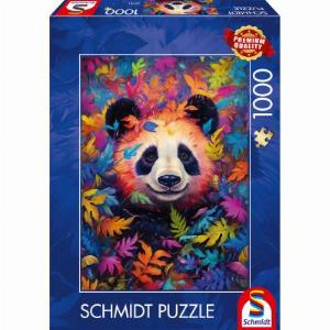 Schmidt Spiele Pandabär im Regenbogenwald 1000 Teile Puzzle SchmidtSpiele59781