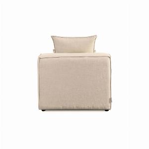 Home Deluxe Canapé modulable Canapé central VERONA  120 x 87 cm Beige